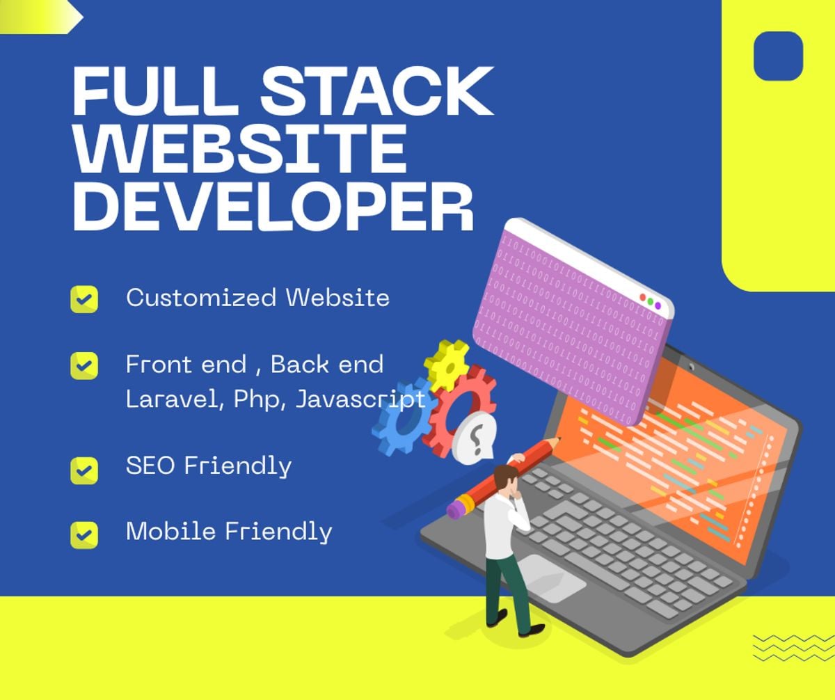 Full Stack Website Development - Image 1
