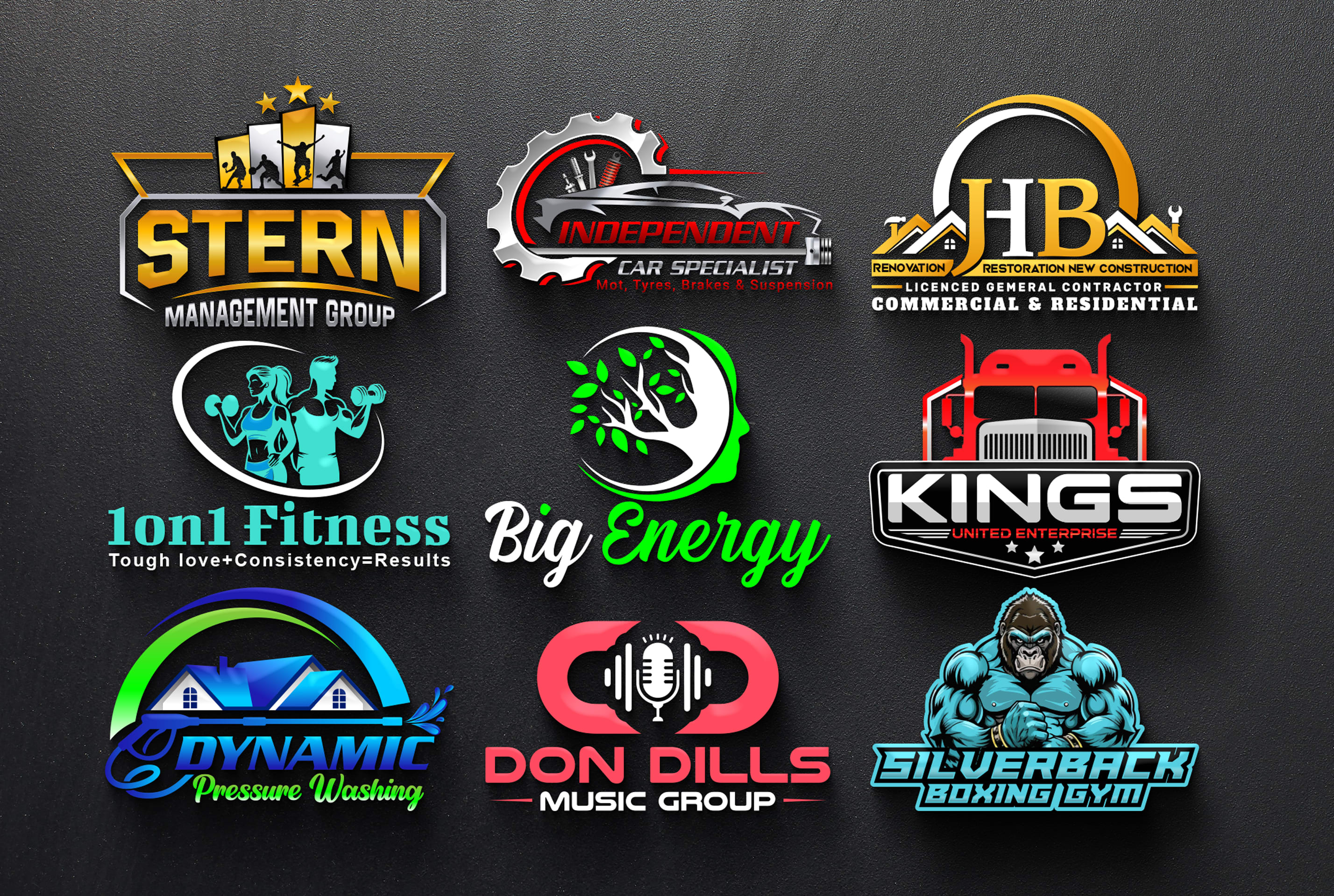 I will design a unique and memorable logo for your brand - Image 1