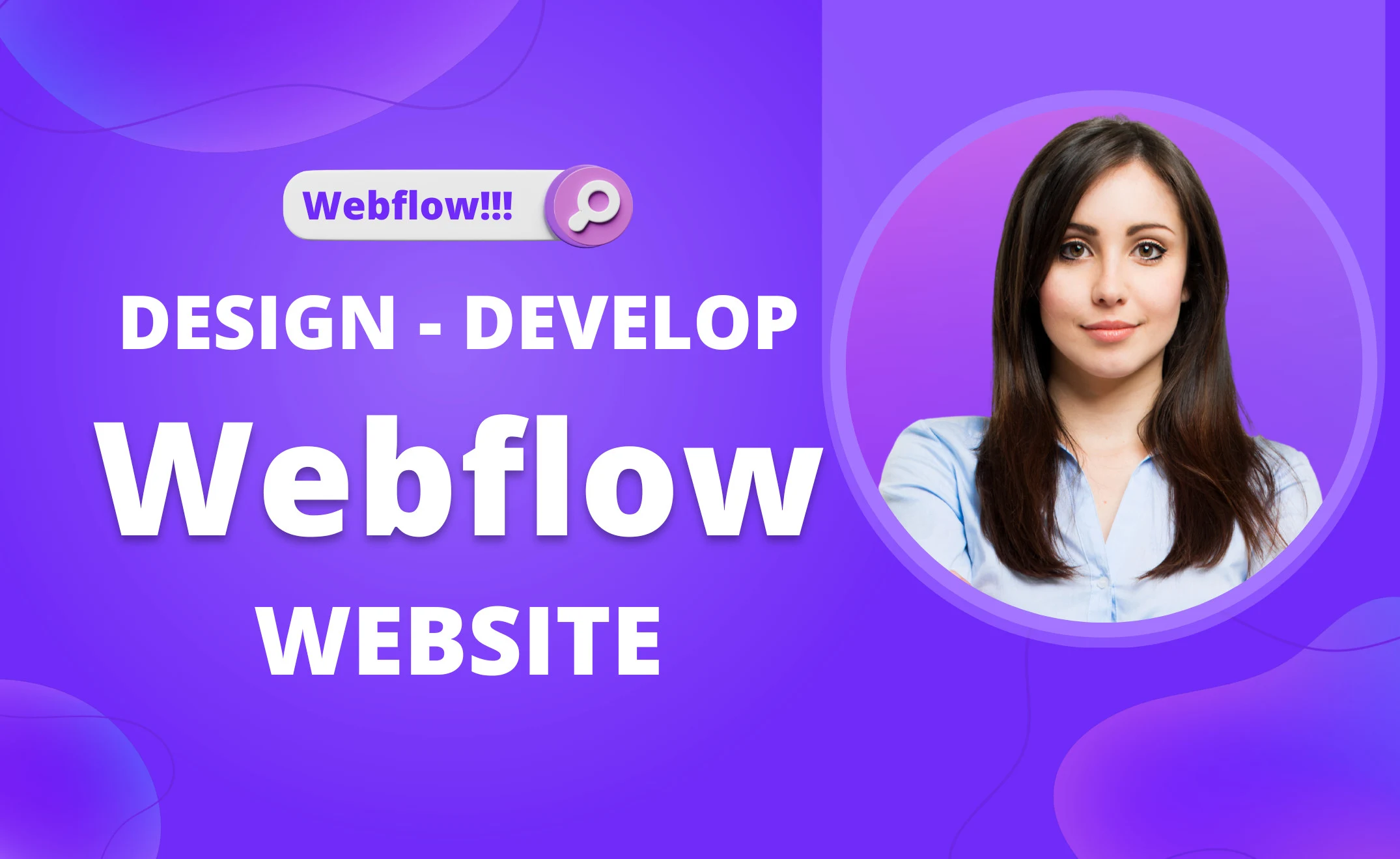 I will design and develop a stunning Webflow website - Image 1